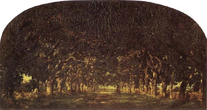 Theodore Rousseau The Chestnut Avenue